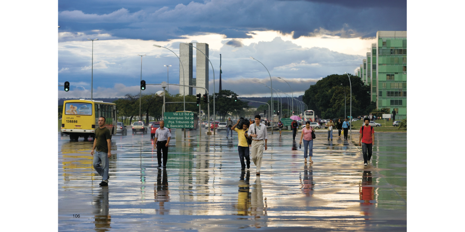 Inside page from the book Brasilia – Chandigarh