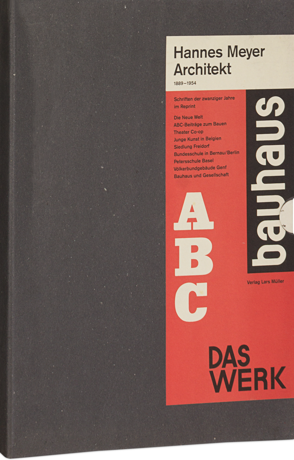 Hannes Meyer Architekt Cover