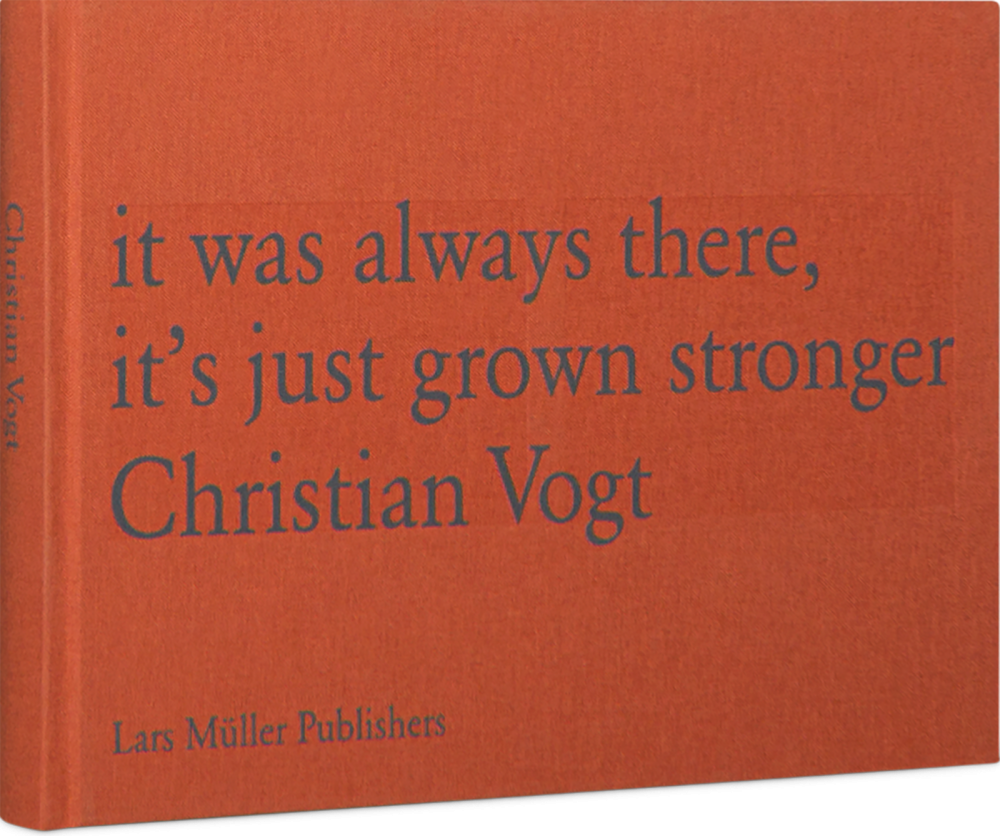 it was always there, it's just grown stronger Cover