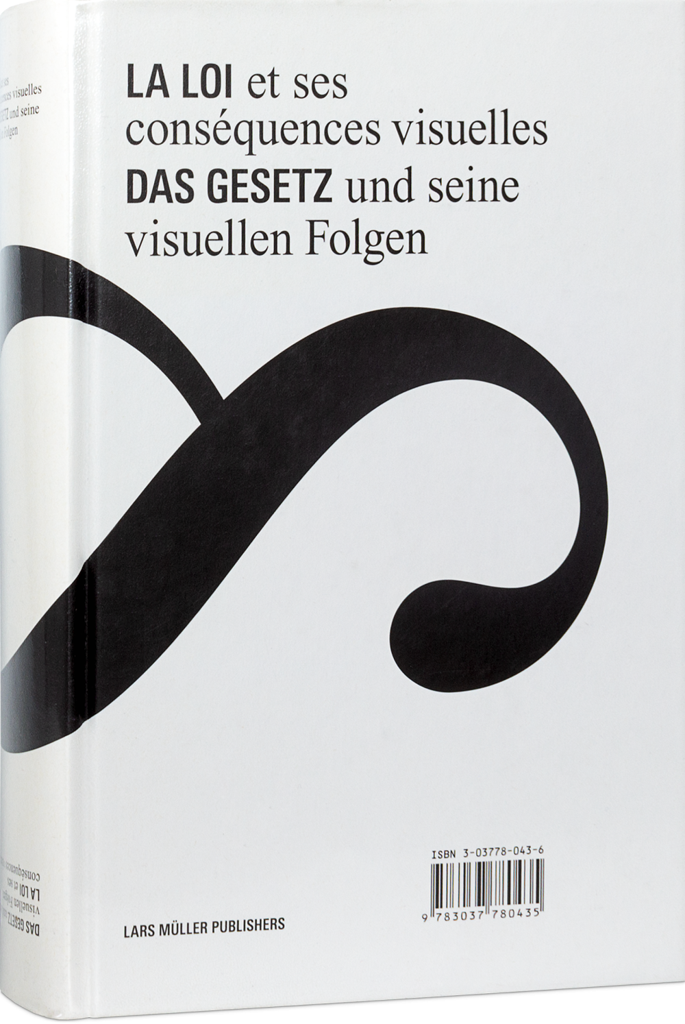 Das Gesetz und seine visuellen Folgen Cover
