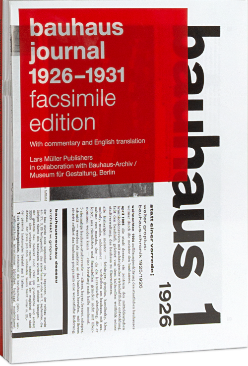 Bauhaus Journal Cover